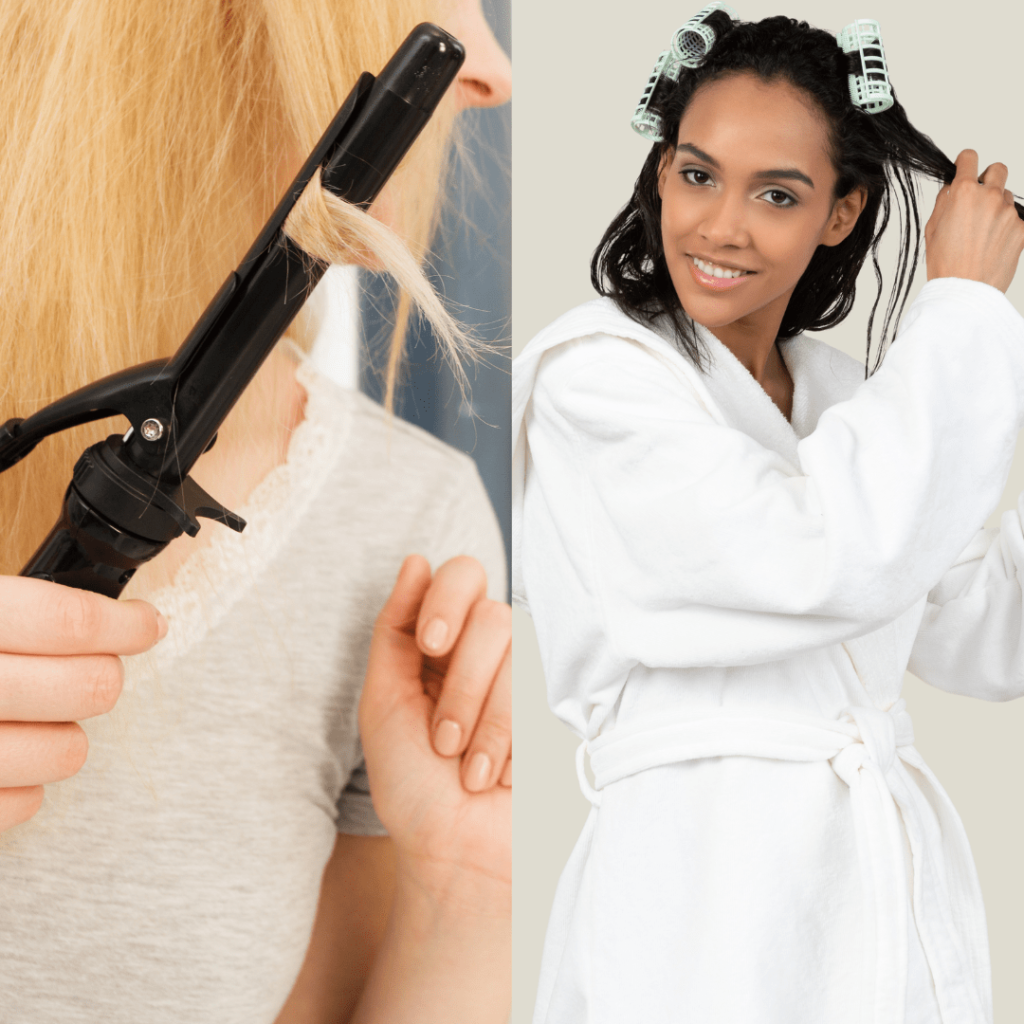 Different types of hair curlers